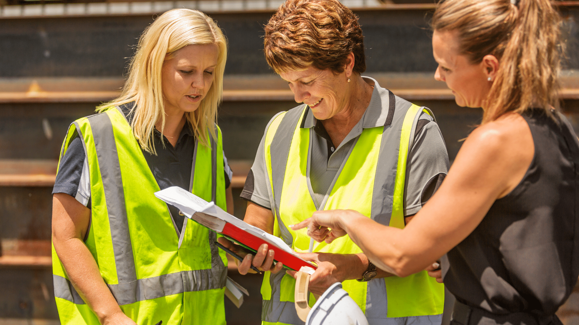 women in ppe