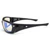 Image of XP® 710 Indoor/Outdoor Indigo Flash Anti-Fog Lens Safety Glasses