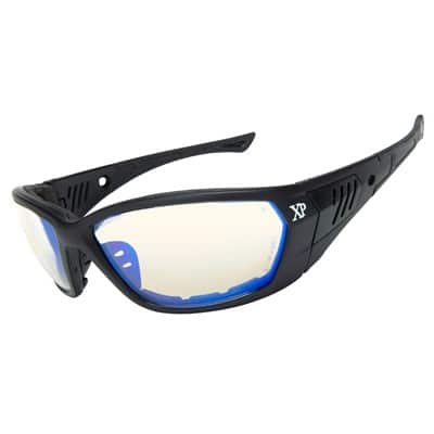 Image of XP® 710 Indoor/Outdoor Indigo Flash Anti-Fog Lens Safety Glasses