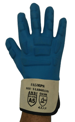 Image of A5MPS - ANSI Cut Level A5 Impact Level 2 Protection Glove with Safety Cuff