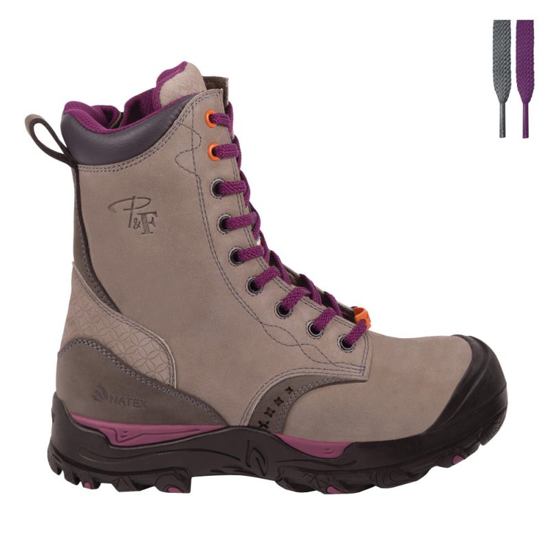Image of P&F Workwear Women's Steel Cap Waterproof Safety Boots - PF648