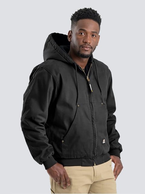 Image of BERNE® Heartland Washed Duck Hooded Jacket
