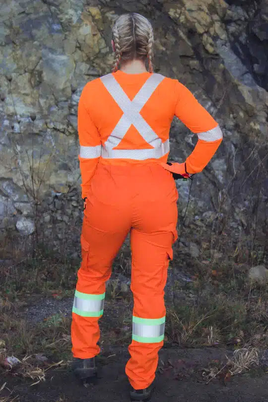 Covergall - Orange Cargo Pant 4