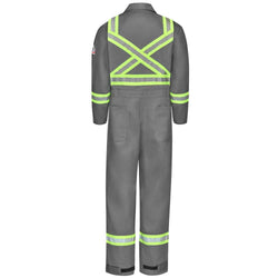 Image of Classic Coverall with Reflective Trim (Gray)