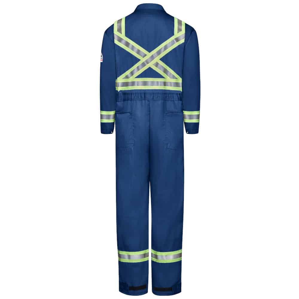 Classic Coverall with Reflective Trim (Royal Blue)