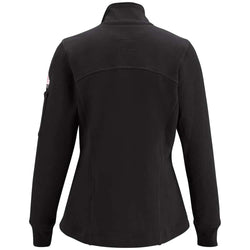Image of Women's Fleece Zip Up Hoodie (Black)