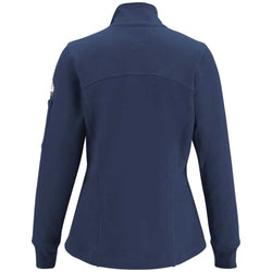 Image of Women's Fleece Zip Up Hoodie (Navy)
