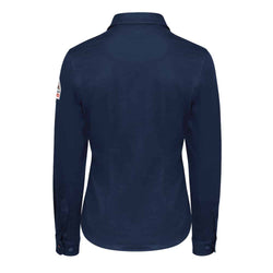 Image of Women's Flex Knit Button Down Shirt (Navy)