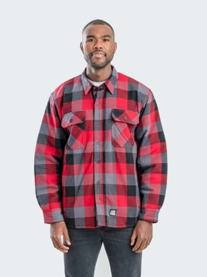Image of BERNE® Heartland Flannel Shirt Jacket
