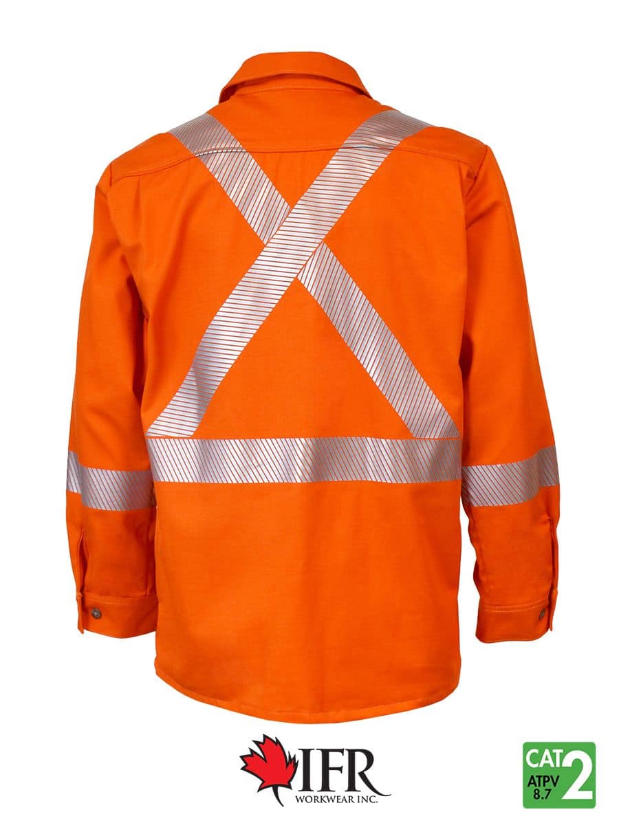 IFR Workwear UltraSoft® 7 oz Deluxe Segmented Striped Work Shirt