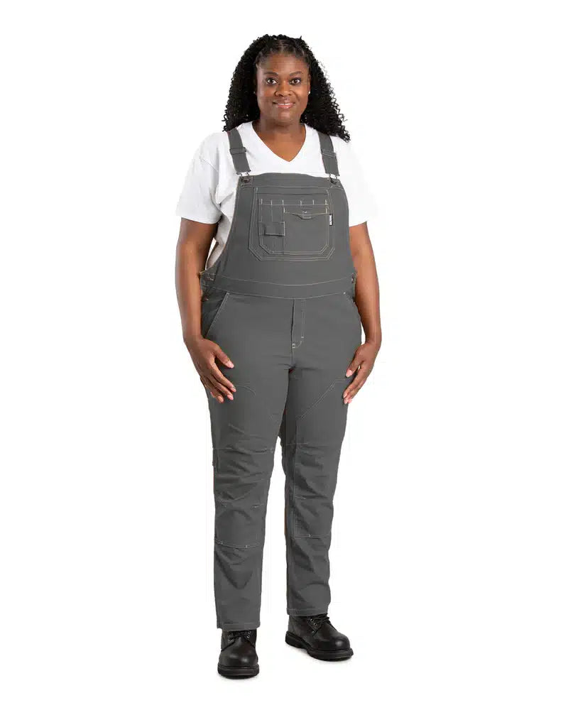 BERNE® Women's Unlined Stretch Duck Bib Overalls