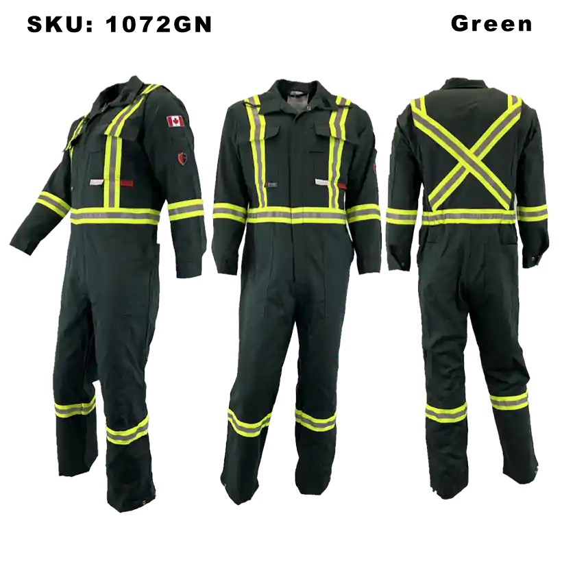 Atlas Guardian® FR / Arc Flash Coveralls - Green