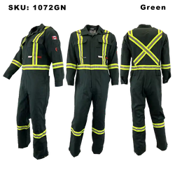 Image of Atlas Guardian® FR / Arc Flash Coveralls - Green