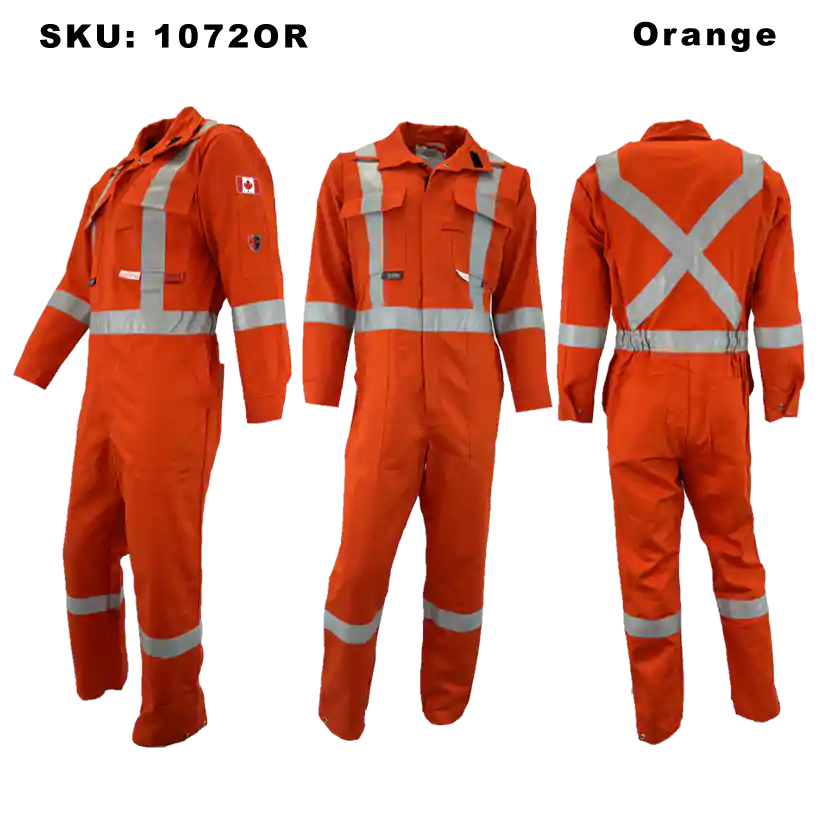 Image of Atlas Guardian® FR / Arc Flash Coveralls - Orange