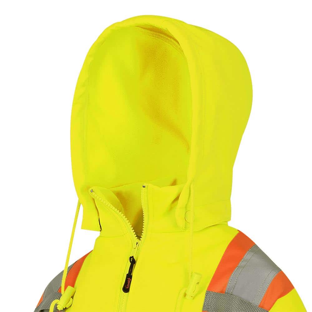 Image of Pioneer Women's Hi-Viz Yellow Fleece Hoodie