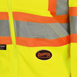 Image of Pioneer Women's Hi-Viz Yellow Fleece Hoodie