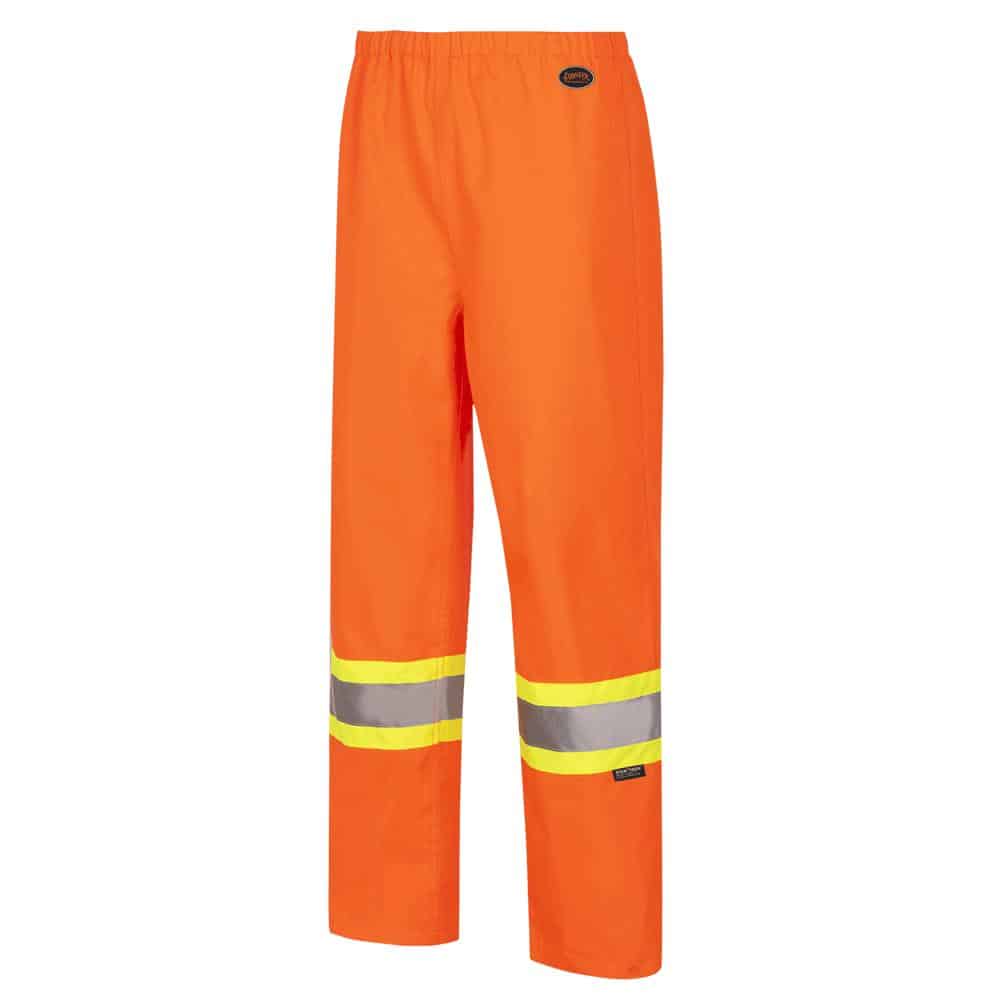Image of Pioneer Women's Hi-Viz Orange Waterproof 300D Polyester/PU Pants