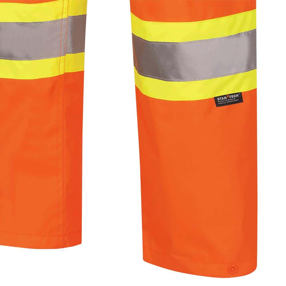Image of Pioneer Women's Hi-Viz Orange Waterproof 300D Polyester/PU Pants