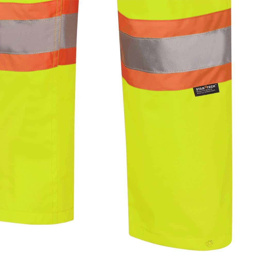 Pioneer Women's Hi-Viz Yellow Waterproof 300D Polyester/PU Pants