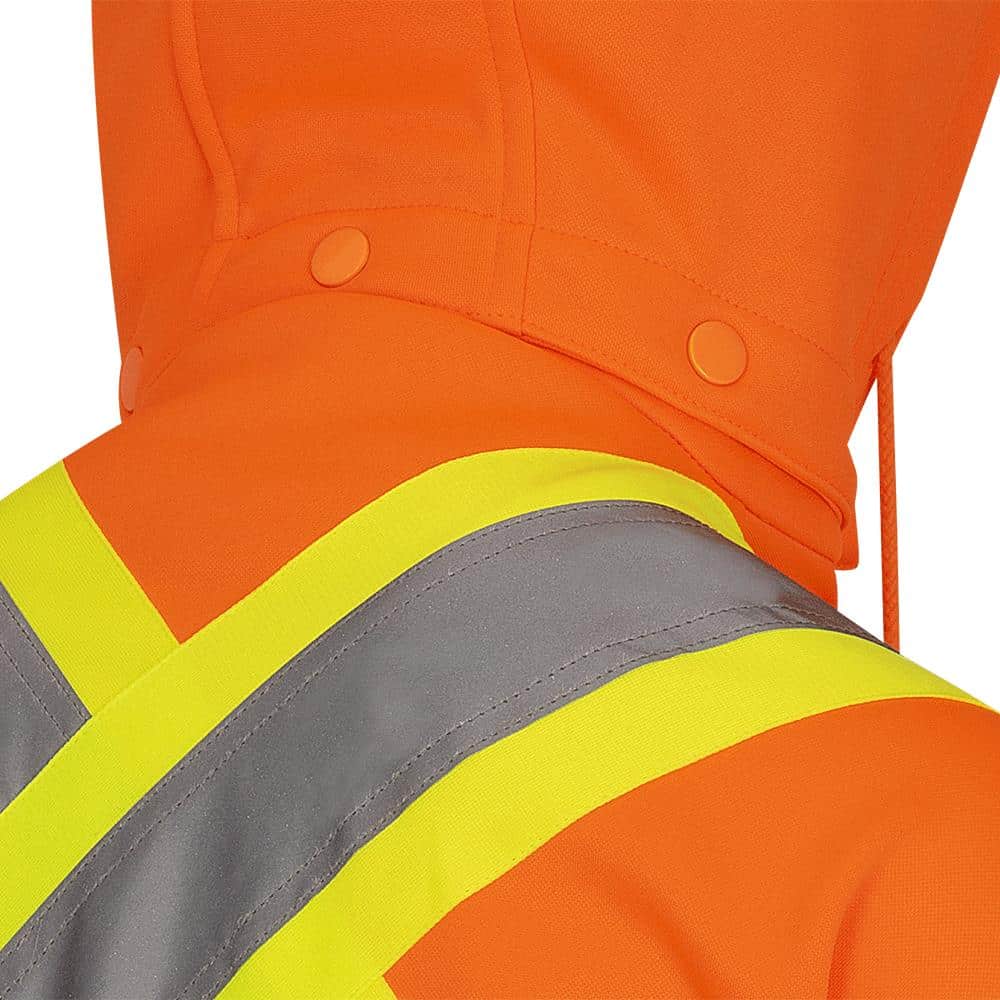 Pioneer Women's Hi-Viz Orange Fleece Hoodie
